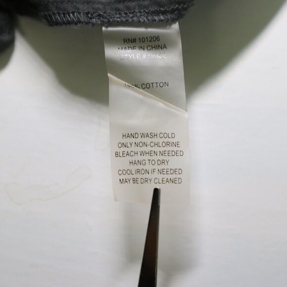 Soft Surroundings Size 1X Dotted Button Down Shirt Dolman Gray - Picture 10 of 10